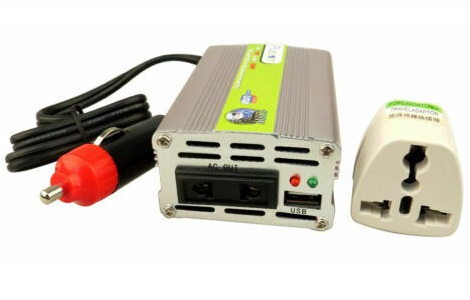 USB 100W Car Power Inverter DC 12V to AC 220V Universal